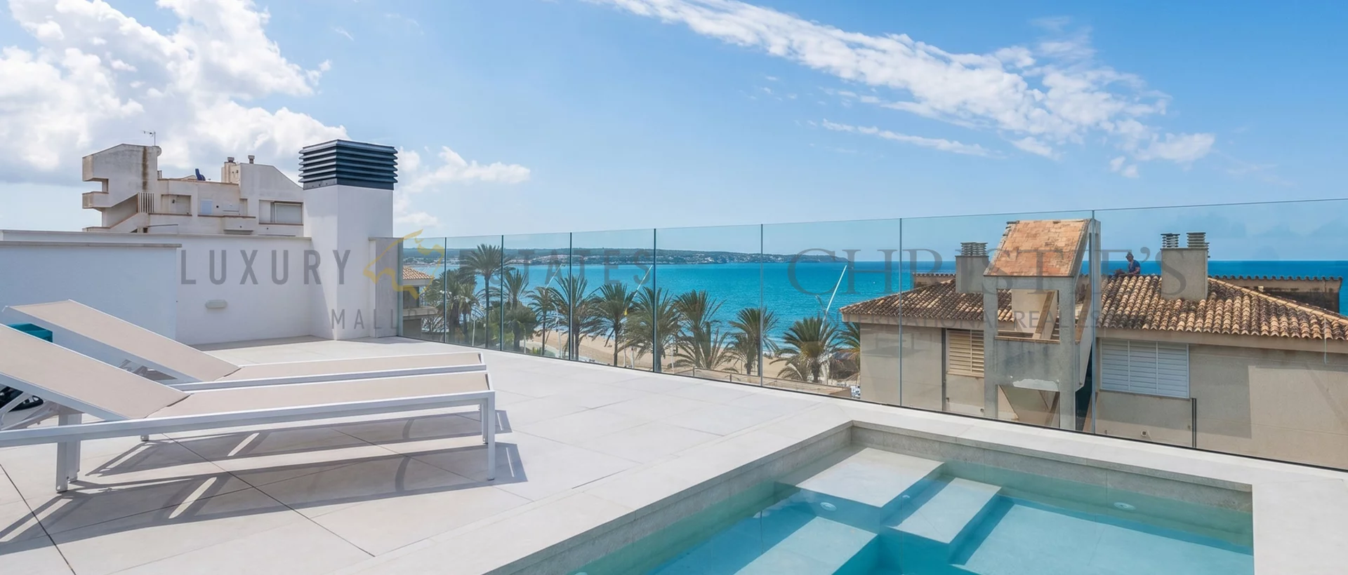 duplex penthouse in playa de palma