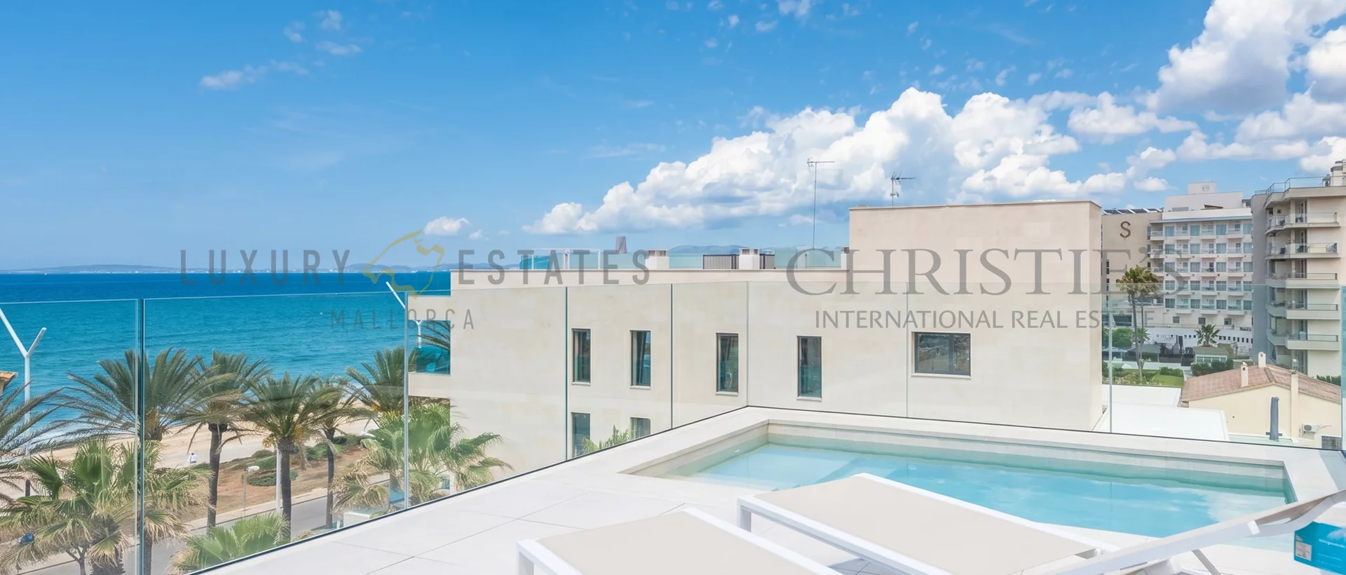 duplex penthouse in playa de palma