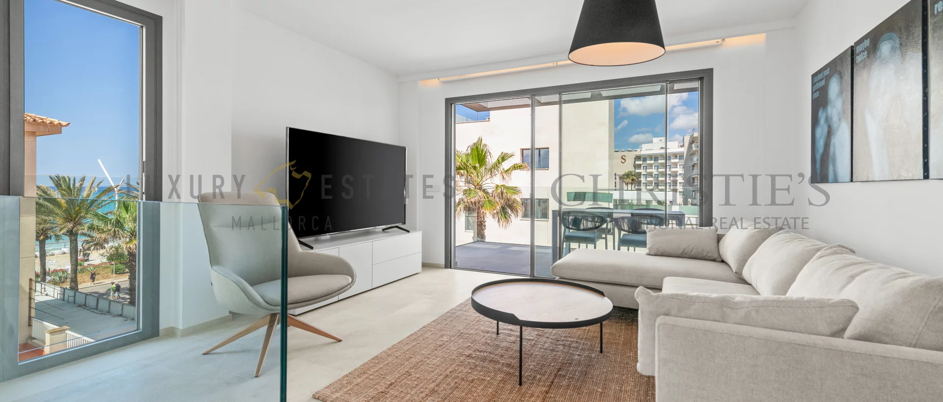 duplex penthouse in playa de palma