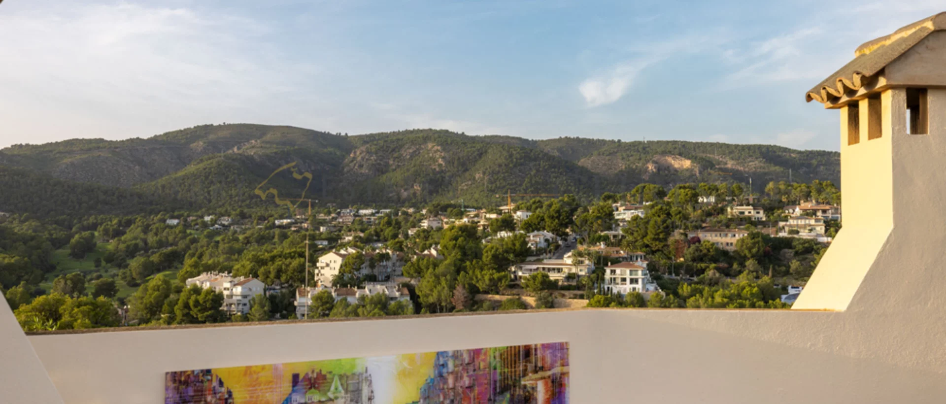 Ático renovado en bendinat con espectaculares vistas al mar 23