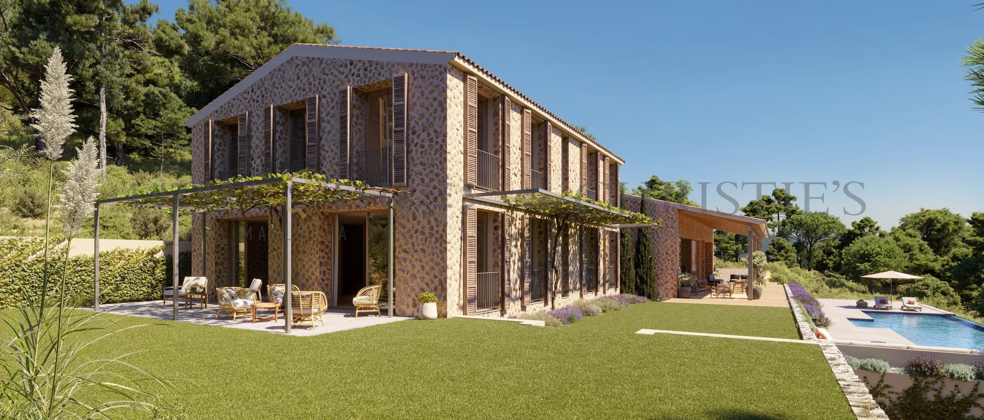 nybygget finca i bunyola med pool 8