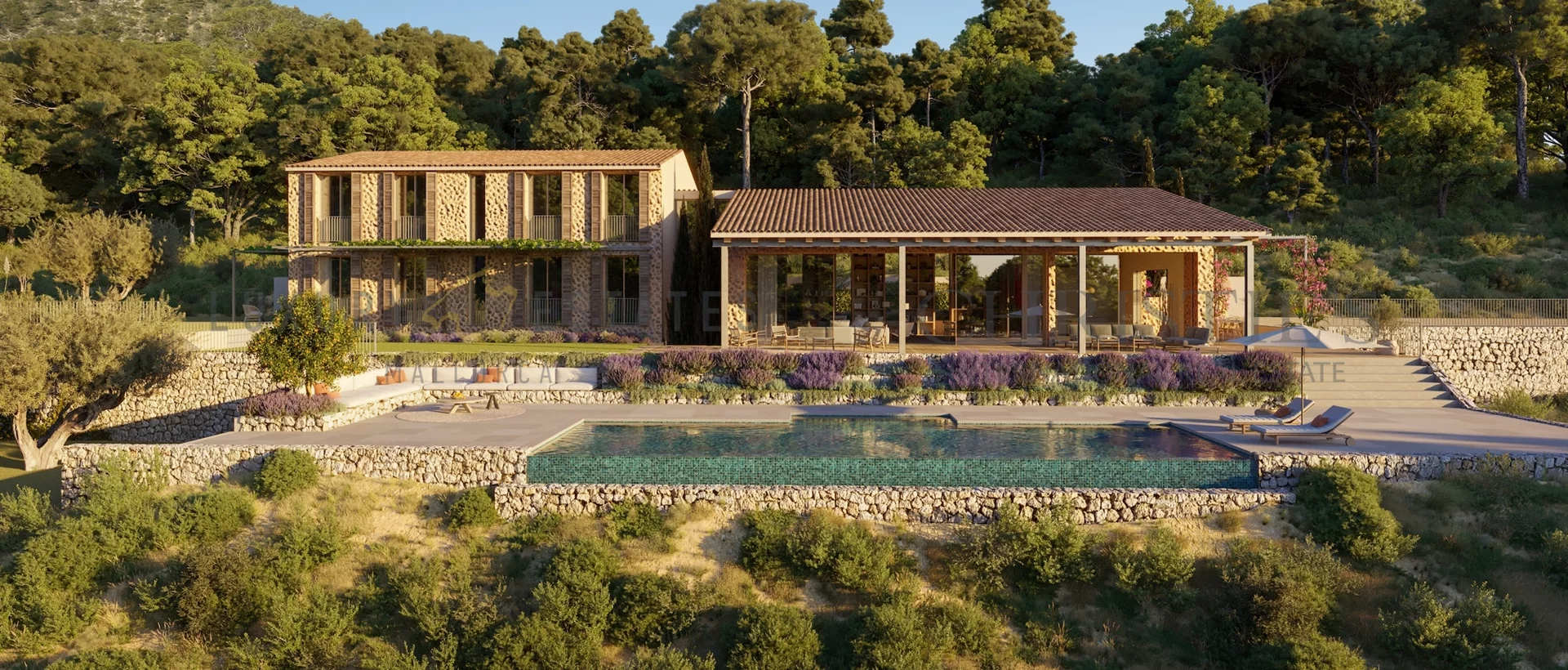 nybygget finca i bunyola med pool 1