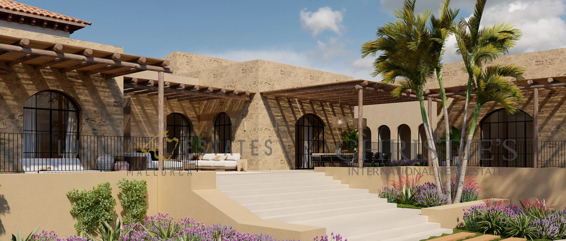 new build natural stone finca near bunyola 3