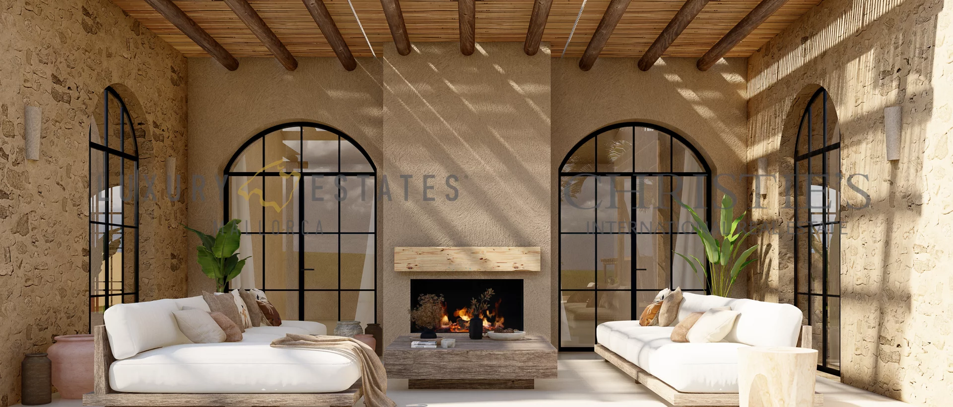 new build natural stone finca near bunyola 6