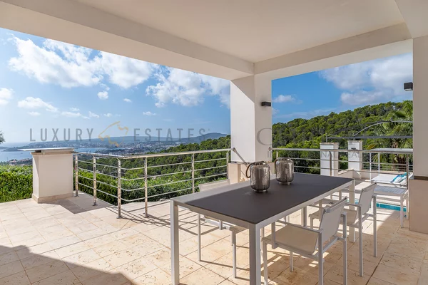moderne meerblick villa in costa den blanes 7