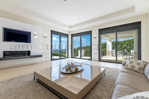 moderne meerblick villa in costa den blanes 9