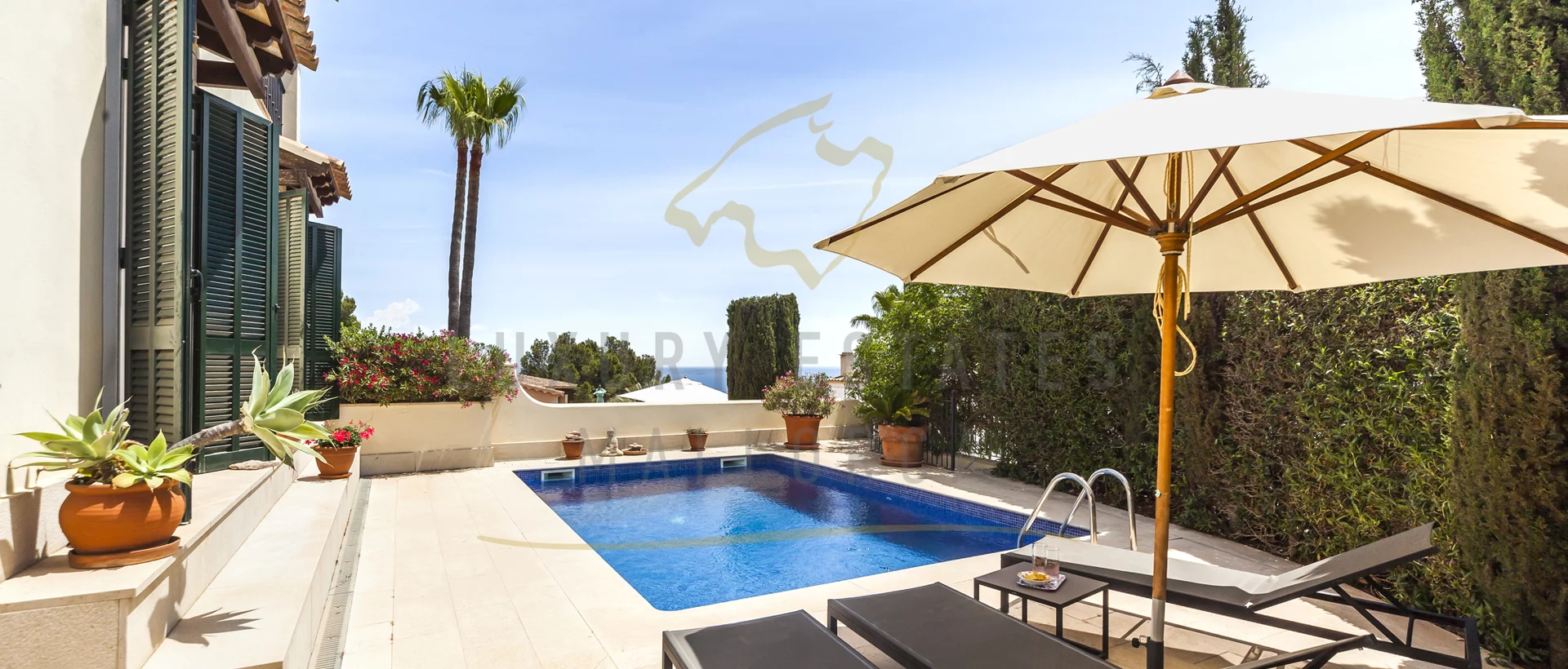 villa costa d´en blanes pool 2