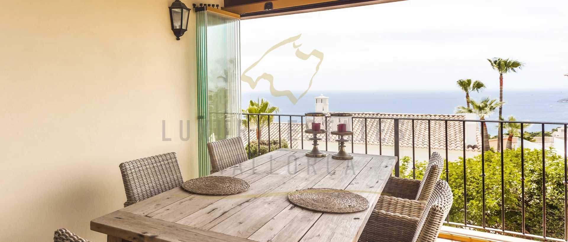 villa costa d´en blanes blick