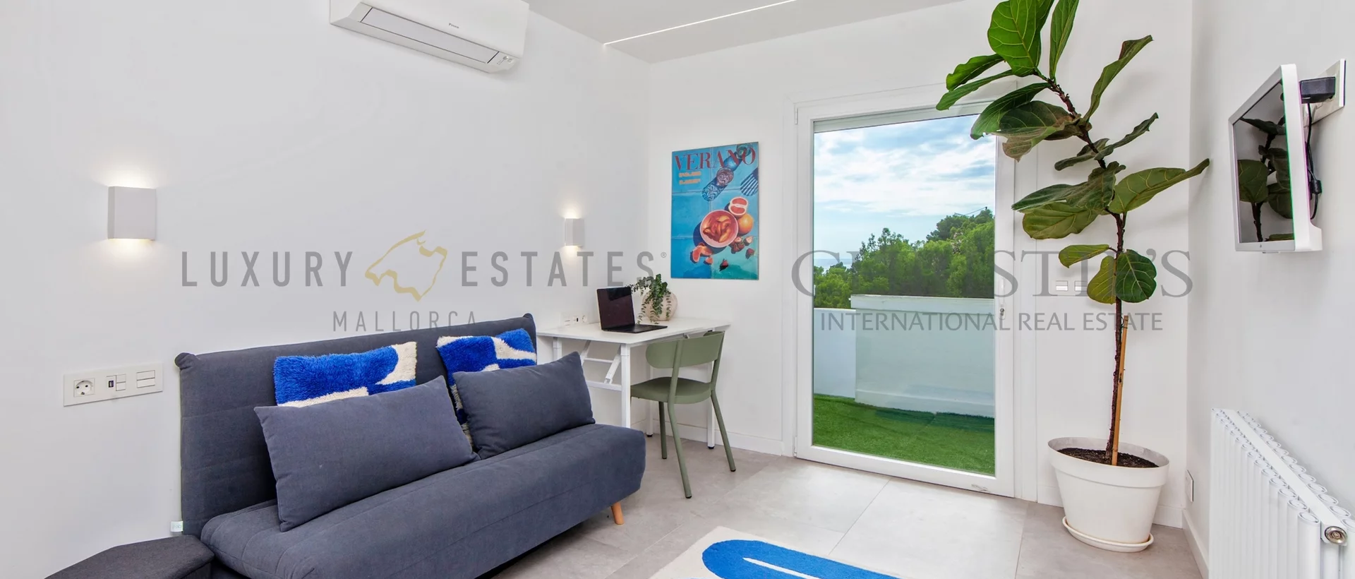 renoviertes reihenhaus in costa den blanes mit meerblick 16