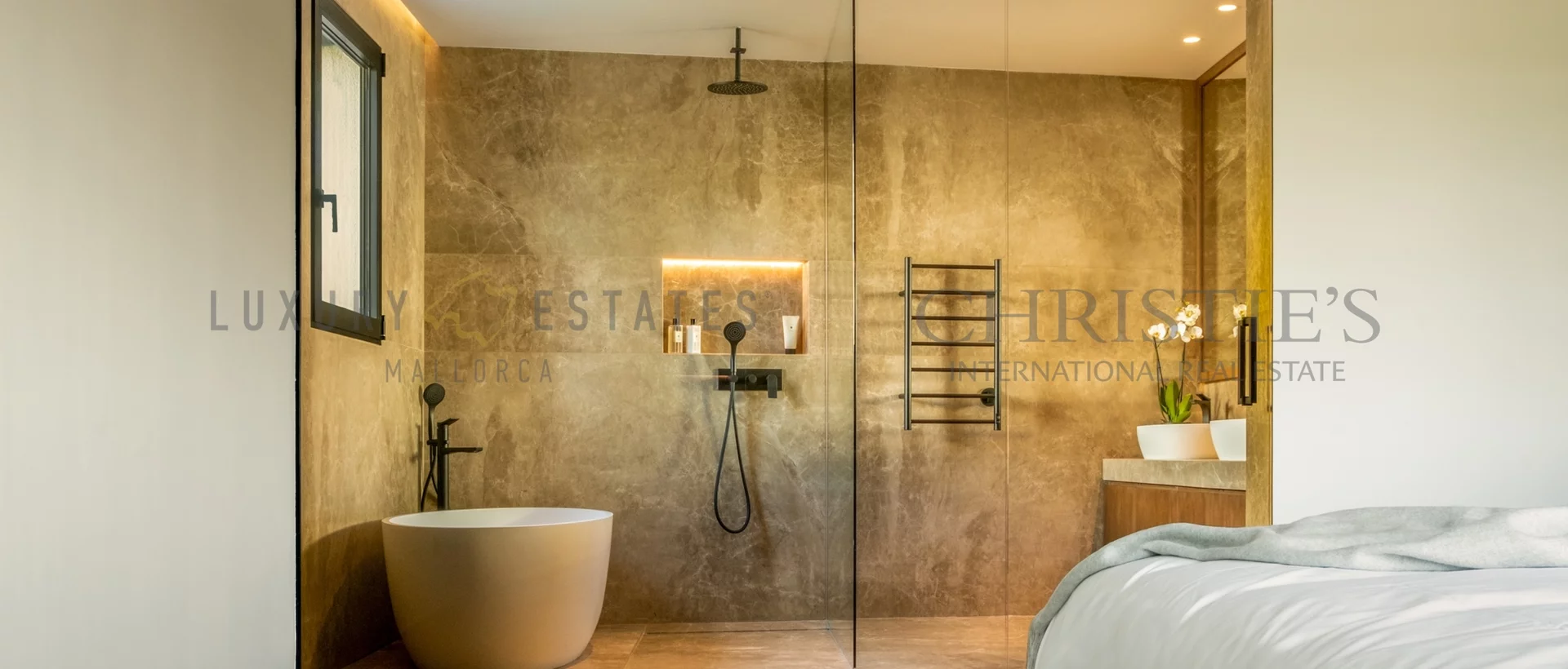 elegant new build villa with pool and private spa area in costa de la calma 10