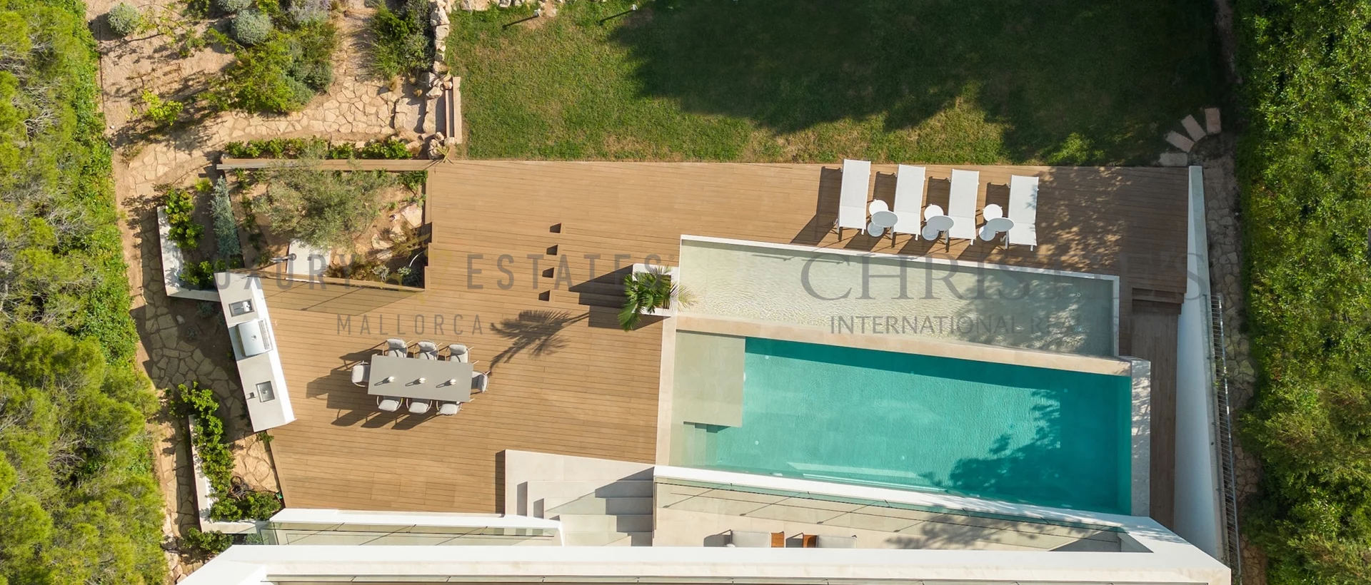 elegant new build villa with pool and private spa area in costa de la calma 17