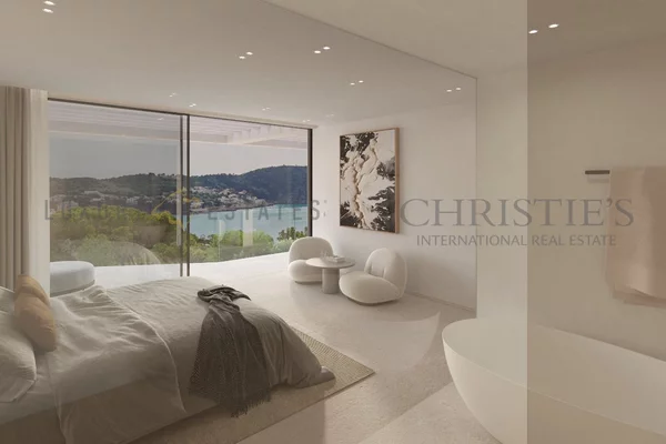 villa de lujo de nueva construcción en camp de mar con equipamiento de diseño y vistas al mar 6