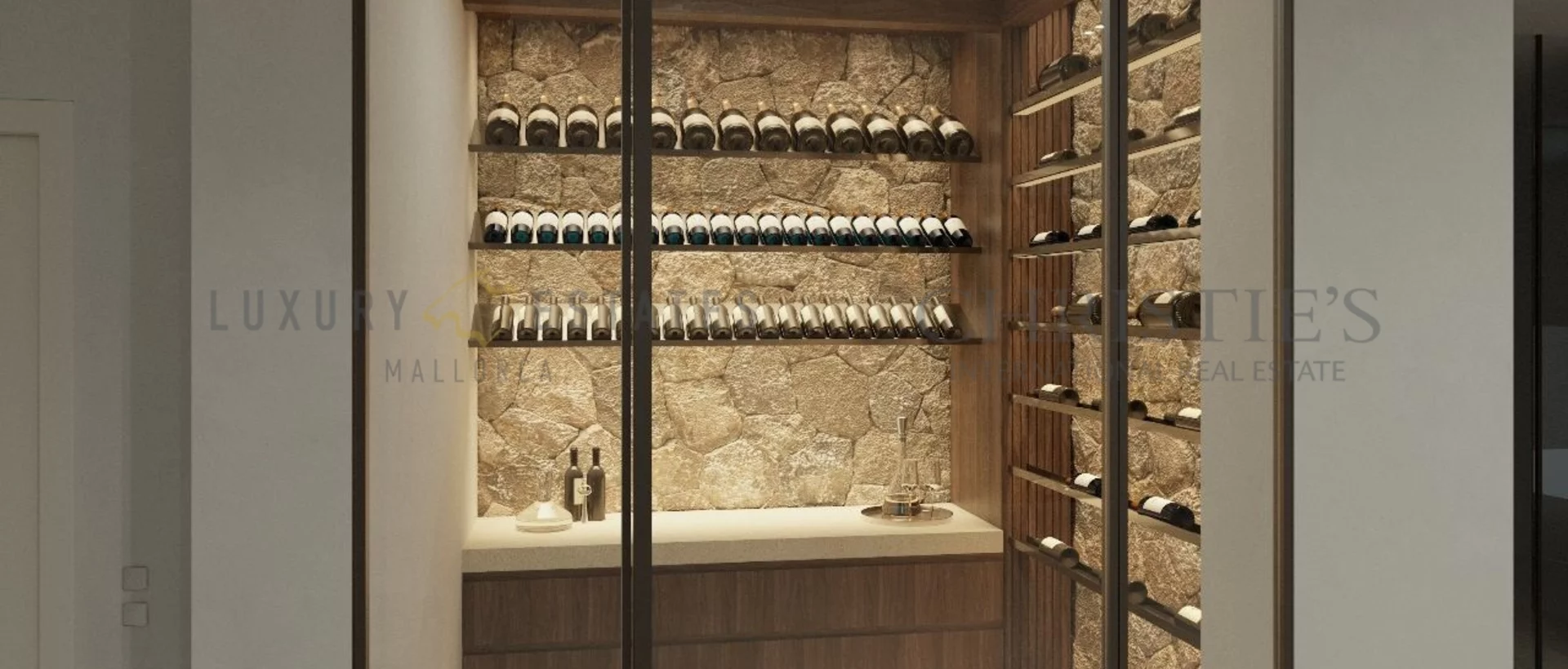 villa de lujo de nueva construcción en camp de mar con equipamiento de diseño y vistas al mar 9