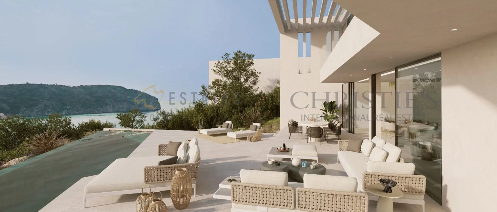 villa de lujo de nueva construcción en camp de mar con equipamiento de diseño y vistas al mar 10