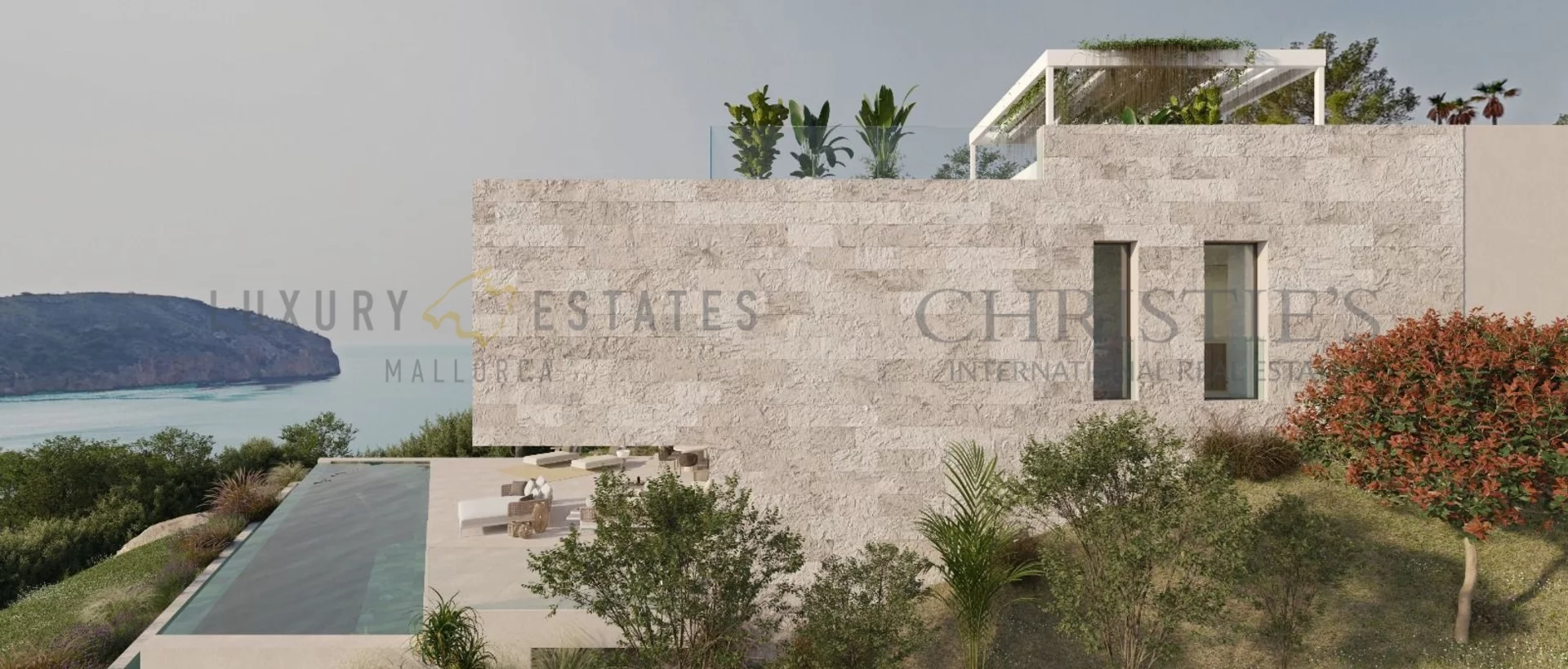 villa de lujo de nueva construcción en camp de mar con equipamiento de diseño y vistas al mar 11