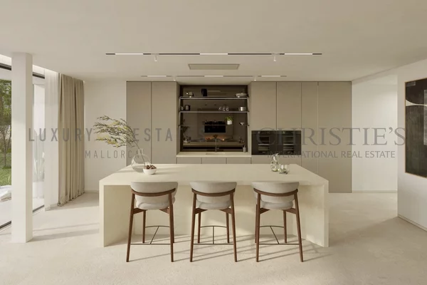 lujosa villa de nueva construcción en camp de mar con vistas al mar y piscina 5