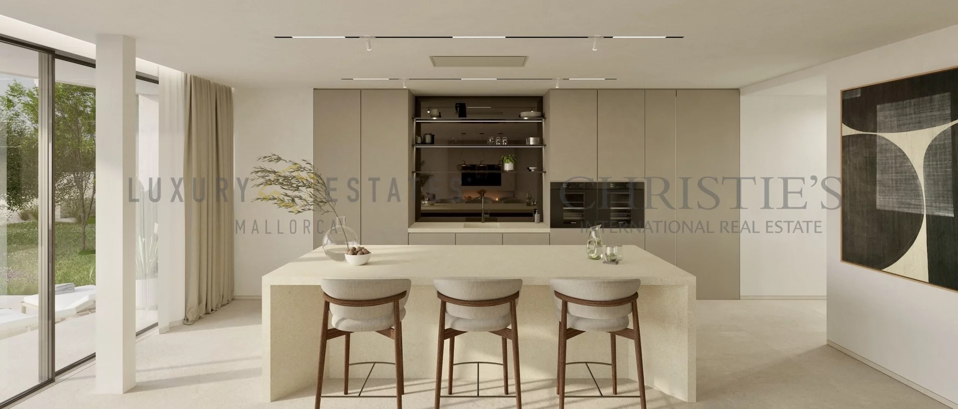 lujosa villa de nueva construcción en camp de mar con vistas al mar y piscina 5