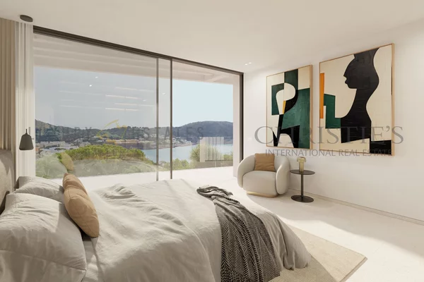 elegante villa de nueva construcción en camp de mar con vistas al mar y a la montaña 6