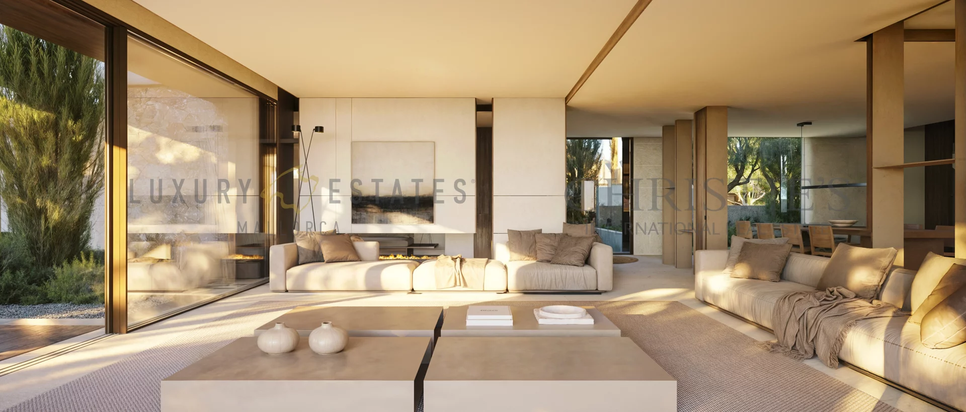 moderne villa in cala vinyas im neubau projekt clariana homes im südwesten mallorcas