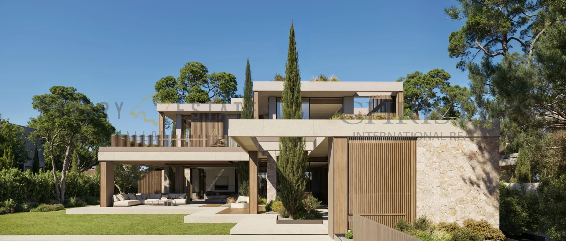 moderne villa in cala vinyas im neubau projekt clariana homes im südwesten mallorcas
