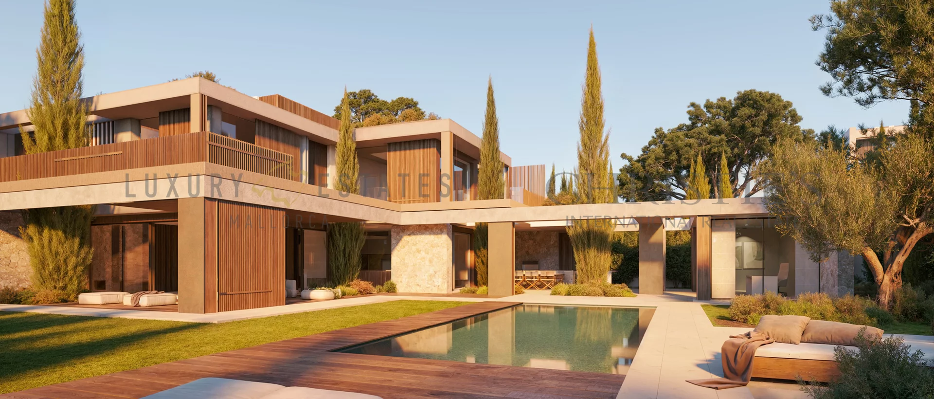 moderne villa in cala vinyas im neubau projekt clariana homes im südwesten mallorcas