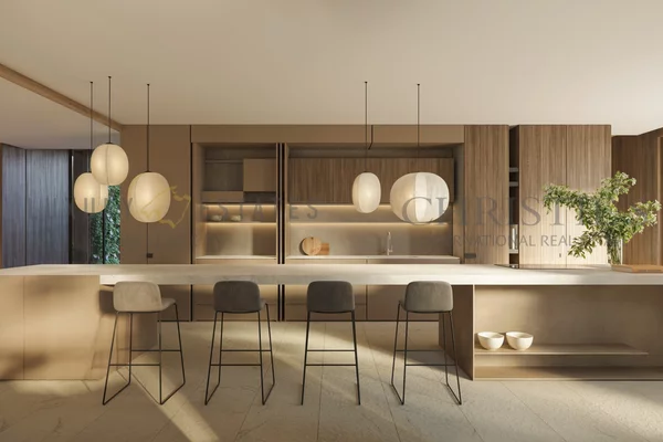 chalet de nueva construcción en primera ocupación en cala vinyas con piscina y cerca de la playa