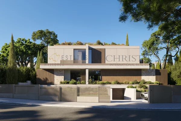 chalet de nueva construcción en primera ocupación en cala vinyas con piscina y cerca de la playa