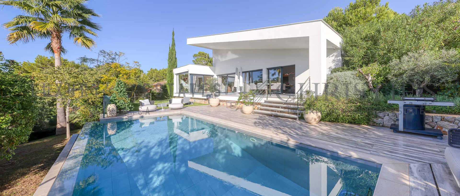 moderne villa in cala vinyas mit pool und garten 15