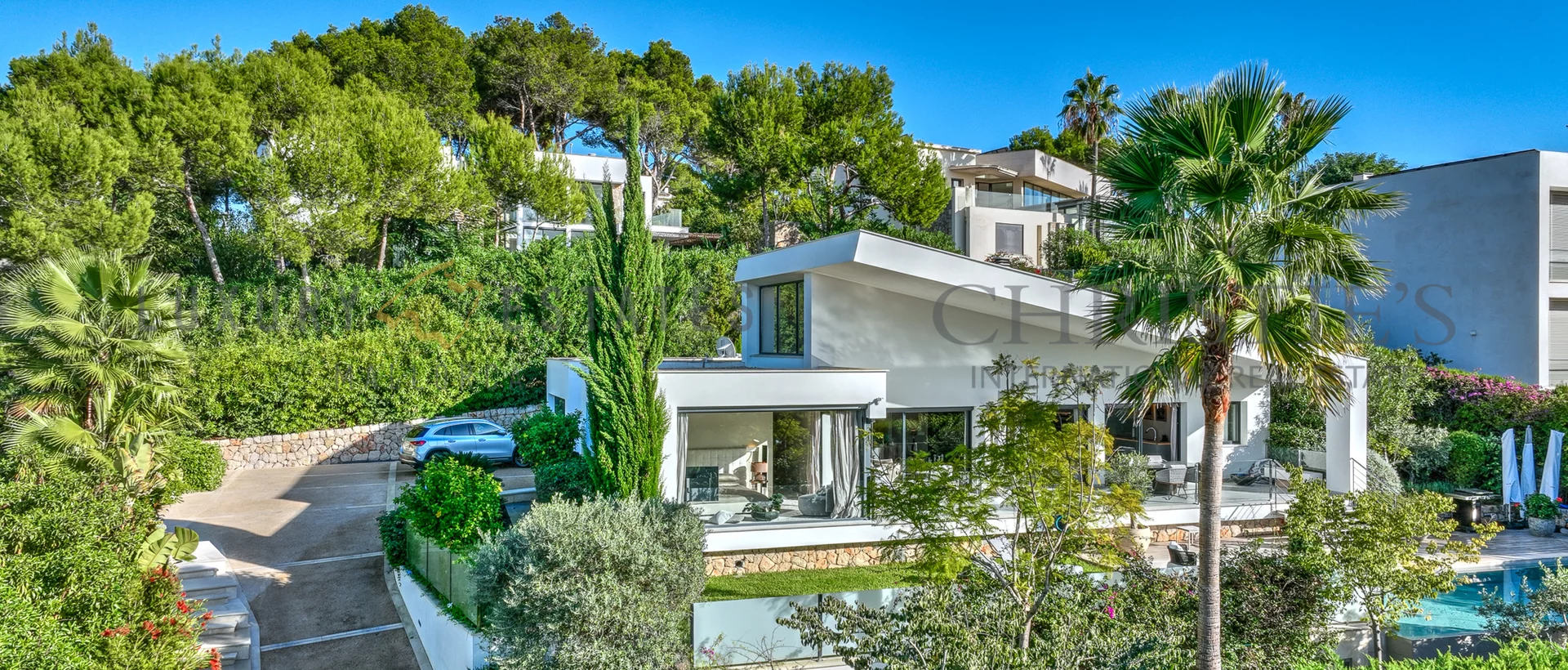  moderne villa in cala vinyas mit pool und garten 20