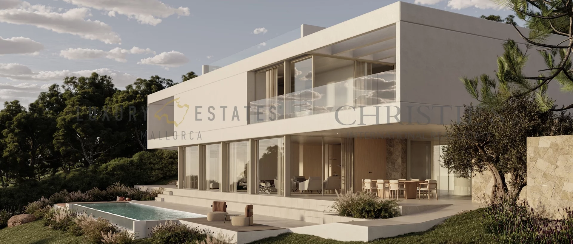 moderne neubau villa in cala vinyas in strandnähe 1