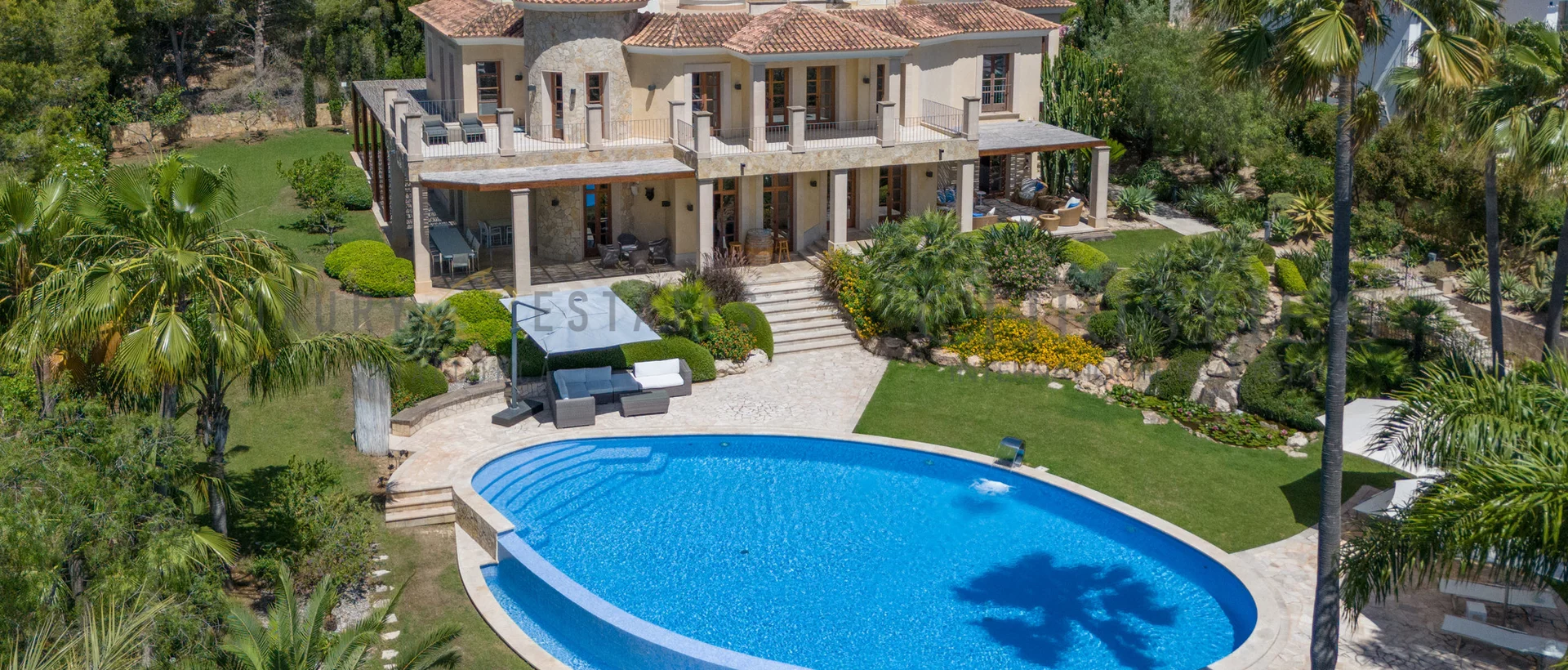villa in cala vinyes mit pool und meerblick 2
