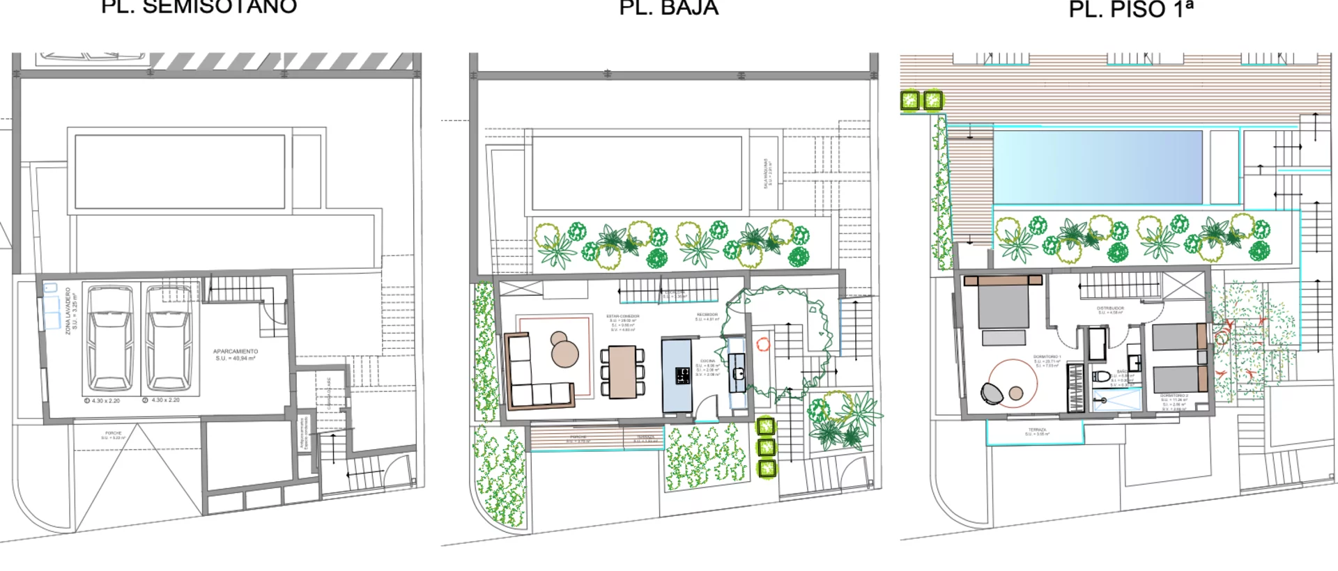 neubau reihenhaus in génova 03 