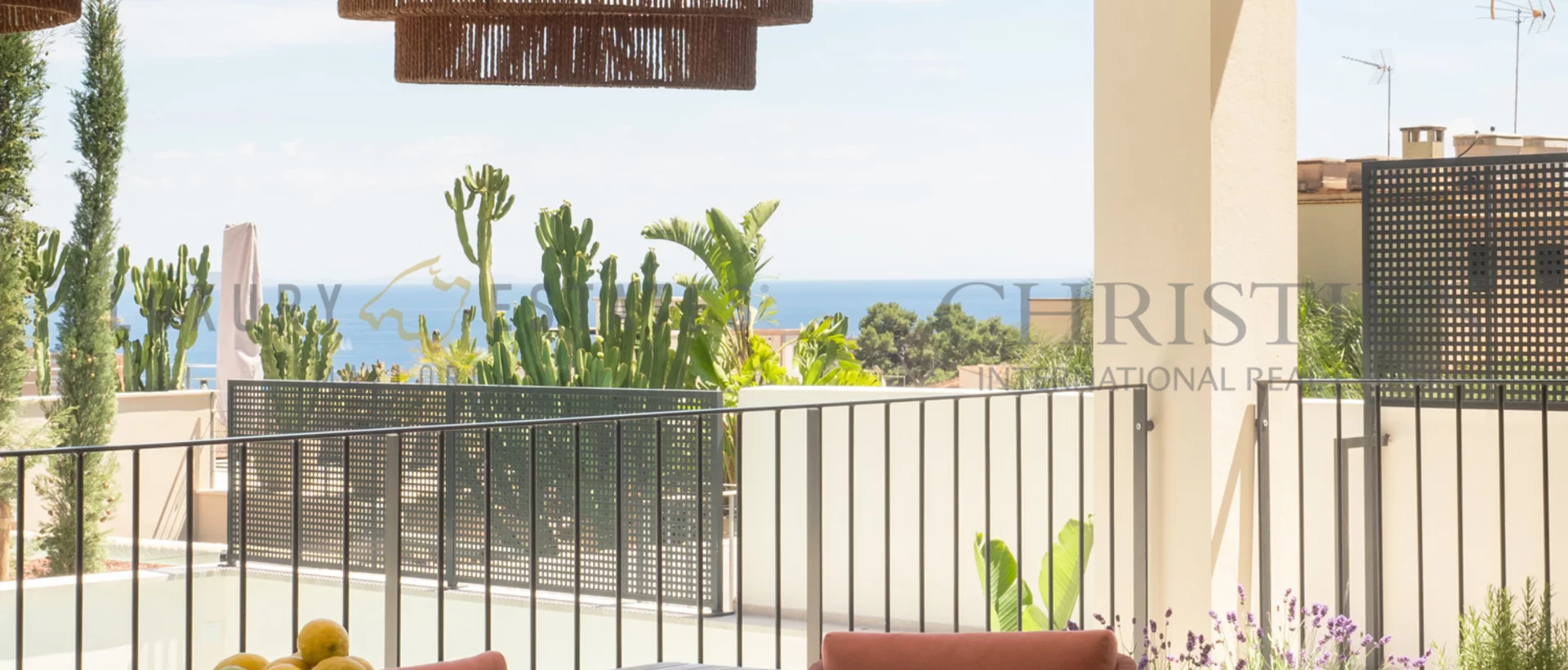neubauvilla in genova mit meerblick und pool