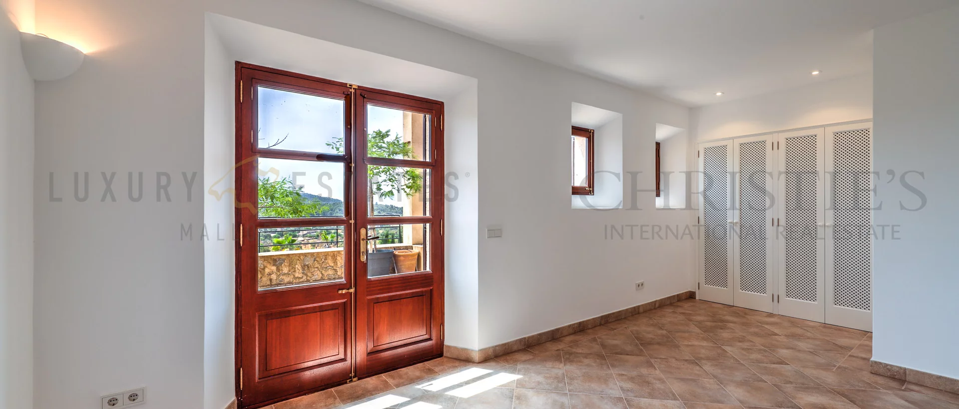 son macia finca garten hauptschlafzimmer