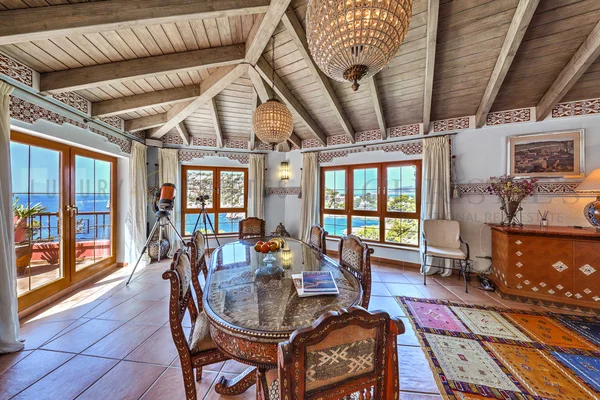 mediterranean style villa frontline sea access 2