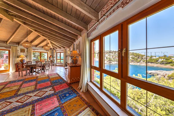 mediterranean style villa frontline sea access 3