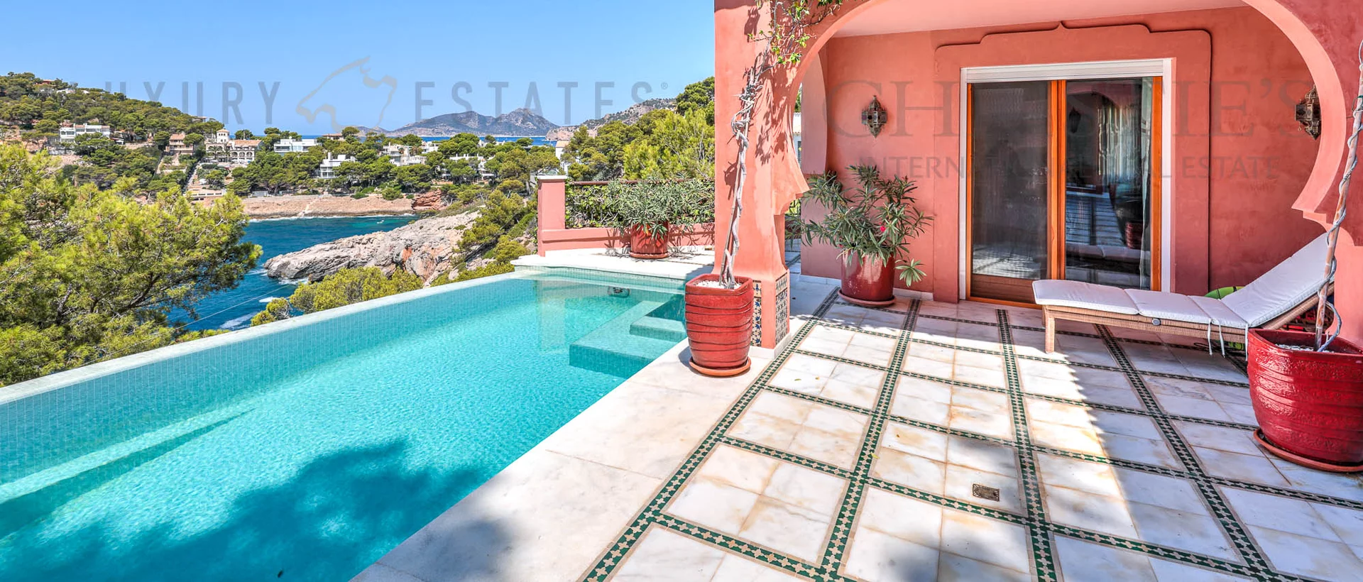 mediterranean style villa frontline sea access 16 mediterranean style villa frontline sea access 16