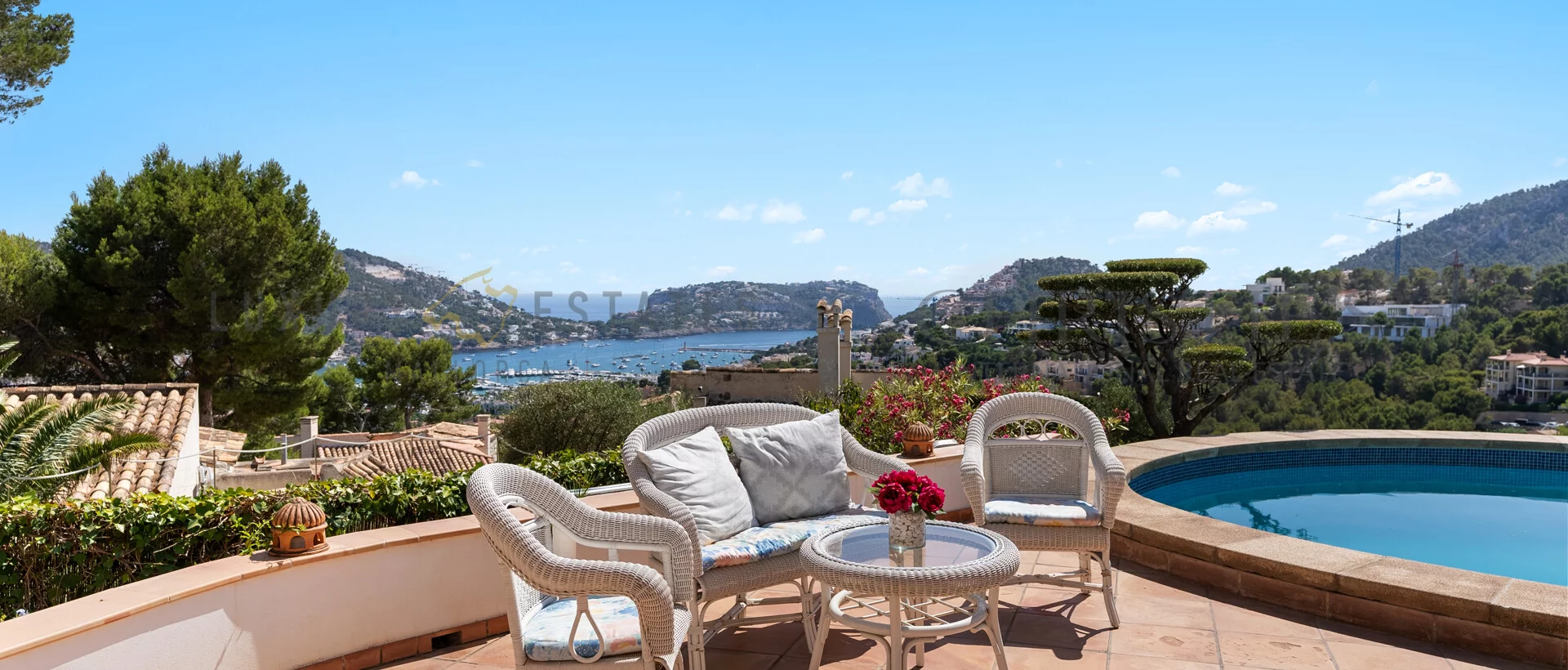 villa mediterránea en puerto de andratx con vistas al puerto 1