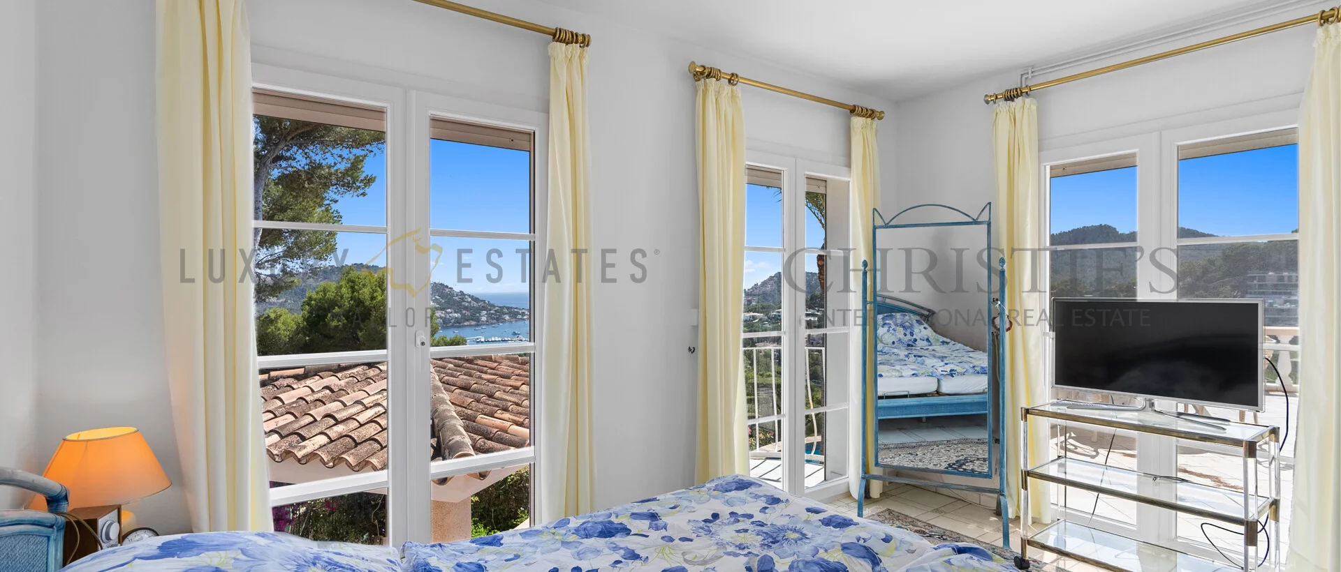 villa mediterránea en puerto de andratx con vistas al puerto 11