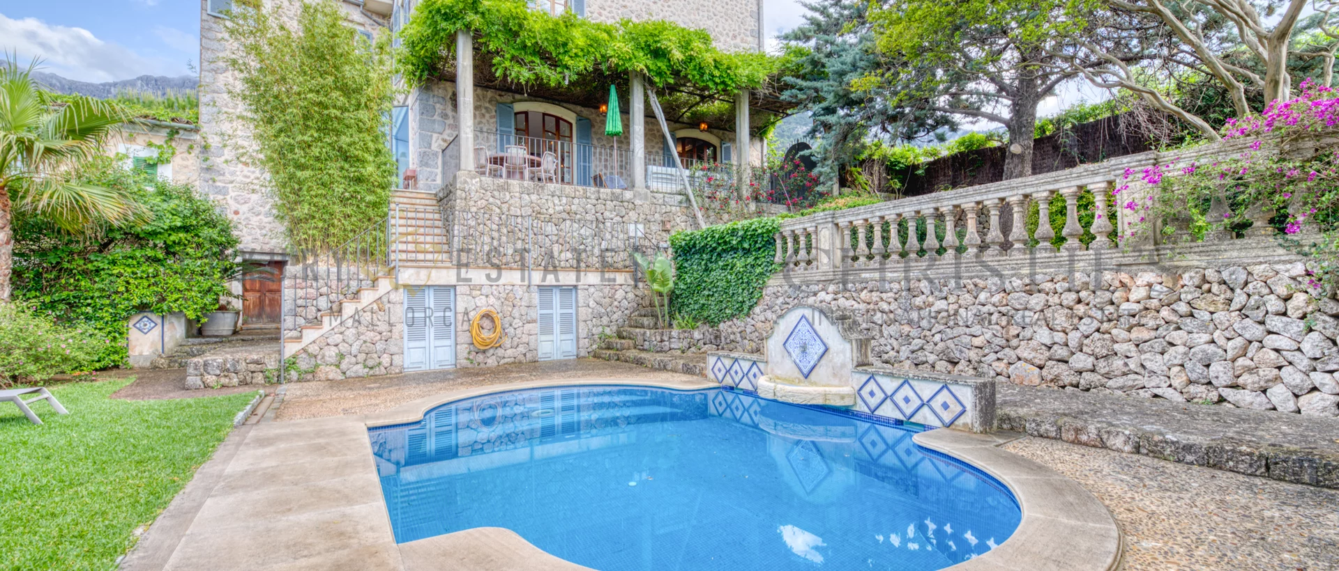 natural stone villa in soller 1