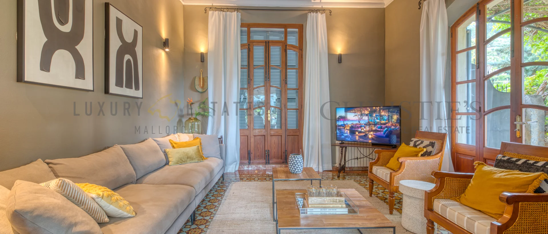 natural stone villa in soller 3