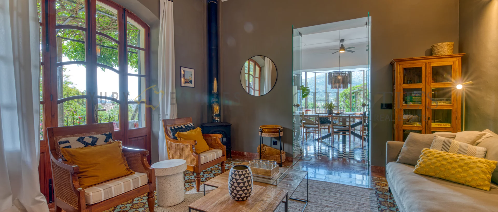 natural stone villa in soller 4