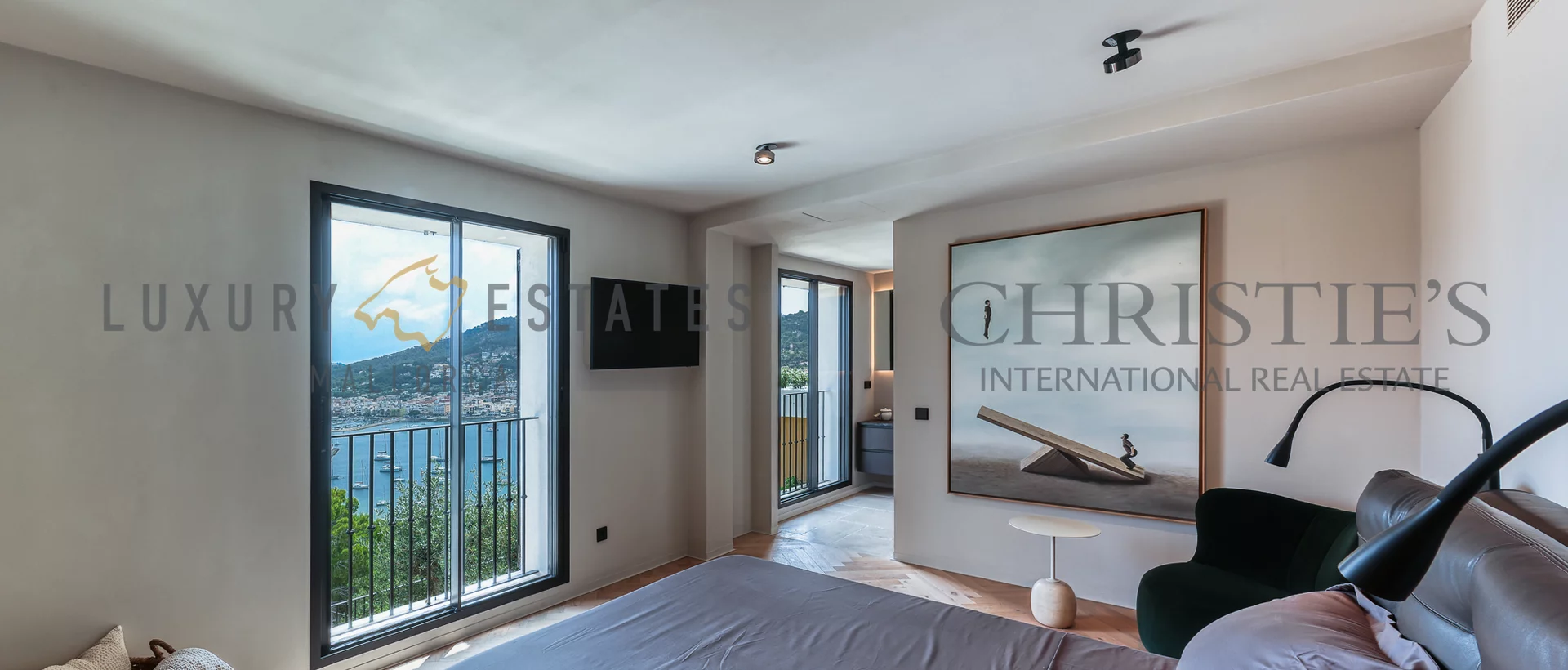 luxurious new build villa in puerto de andratx with guest house and harbour views 10