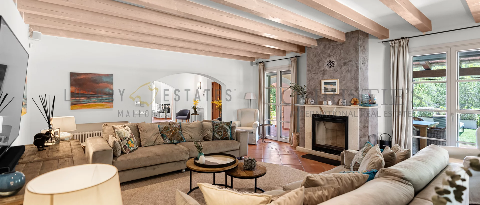 mediterranean villa in camp de mar with pool 4