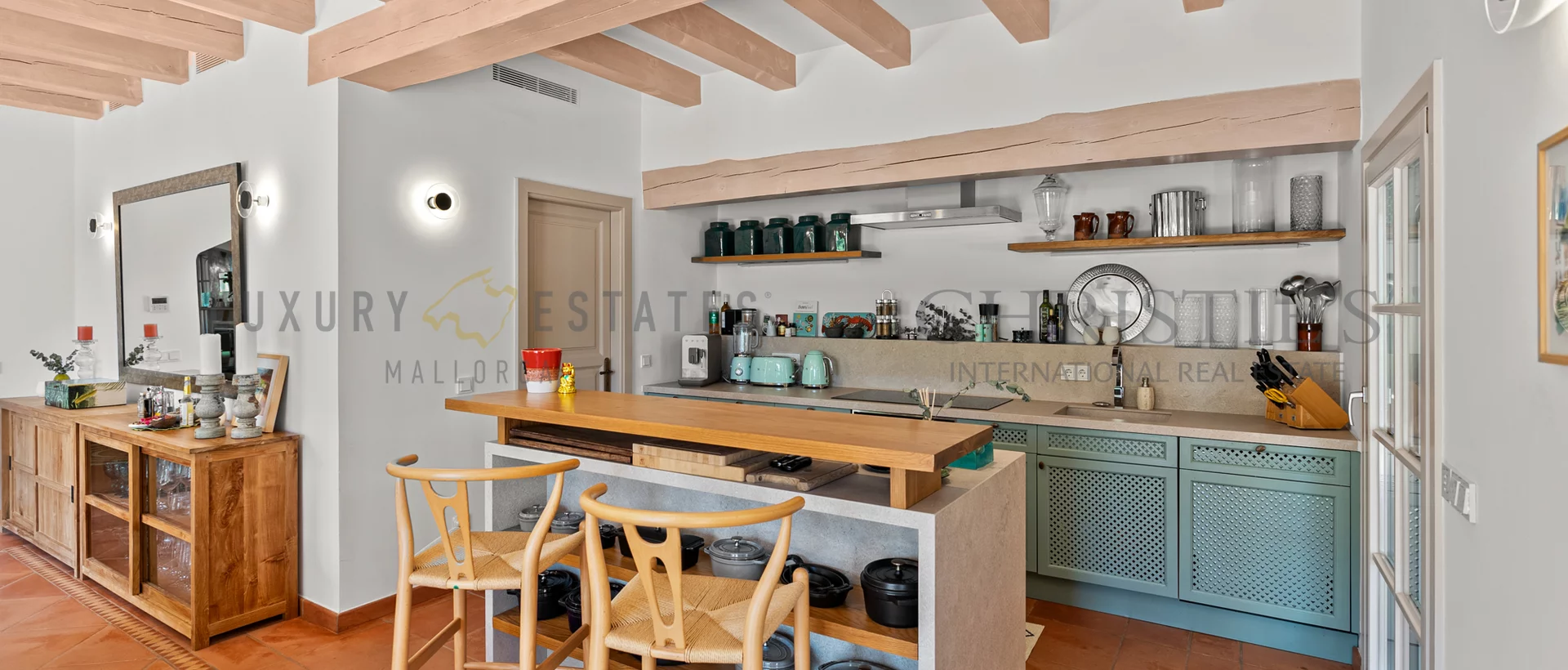 mediterranean villa in camp de mar with pool 6