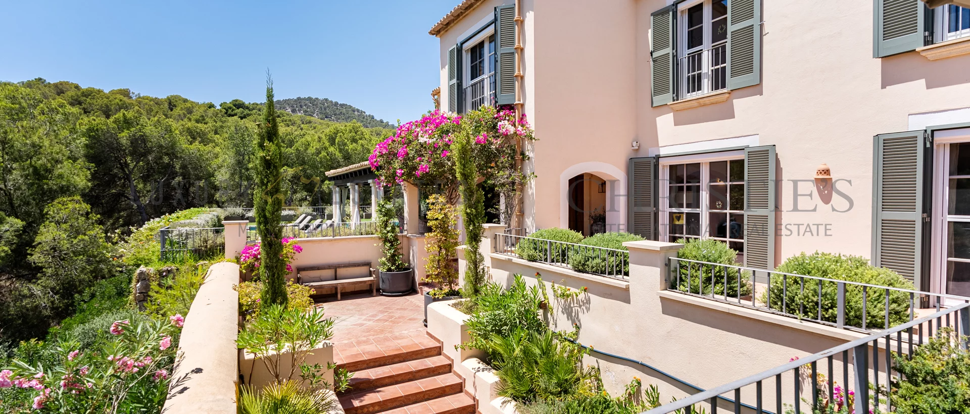 mediterranean villa in camp de mar with pool 12