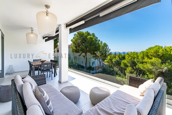 villa en paguera en una zona tranquila con vistas al mar y licencia de alquiler 1 villa en paguera en una zona tranquila con vistas al mar y licencia de alquiler 1