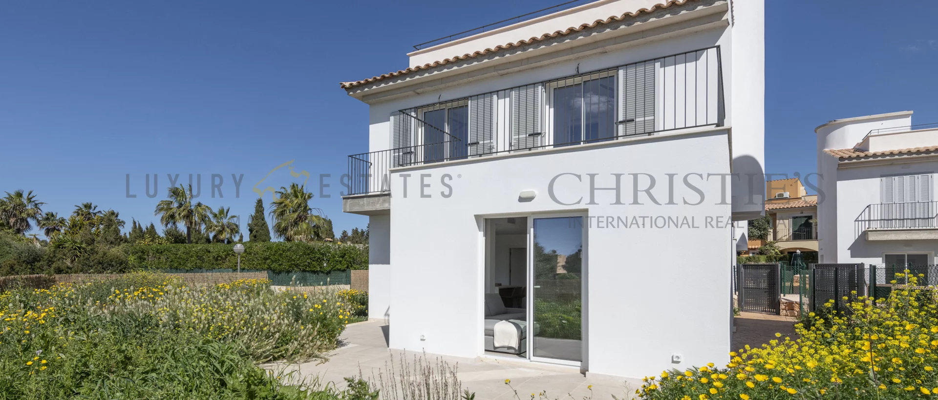 moderne villa in sa rapita mit weitem meerblick