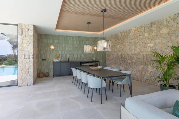villa de nueva construcción en puerto de andratx con vistas al puerto 4