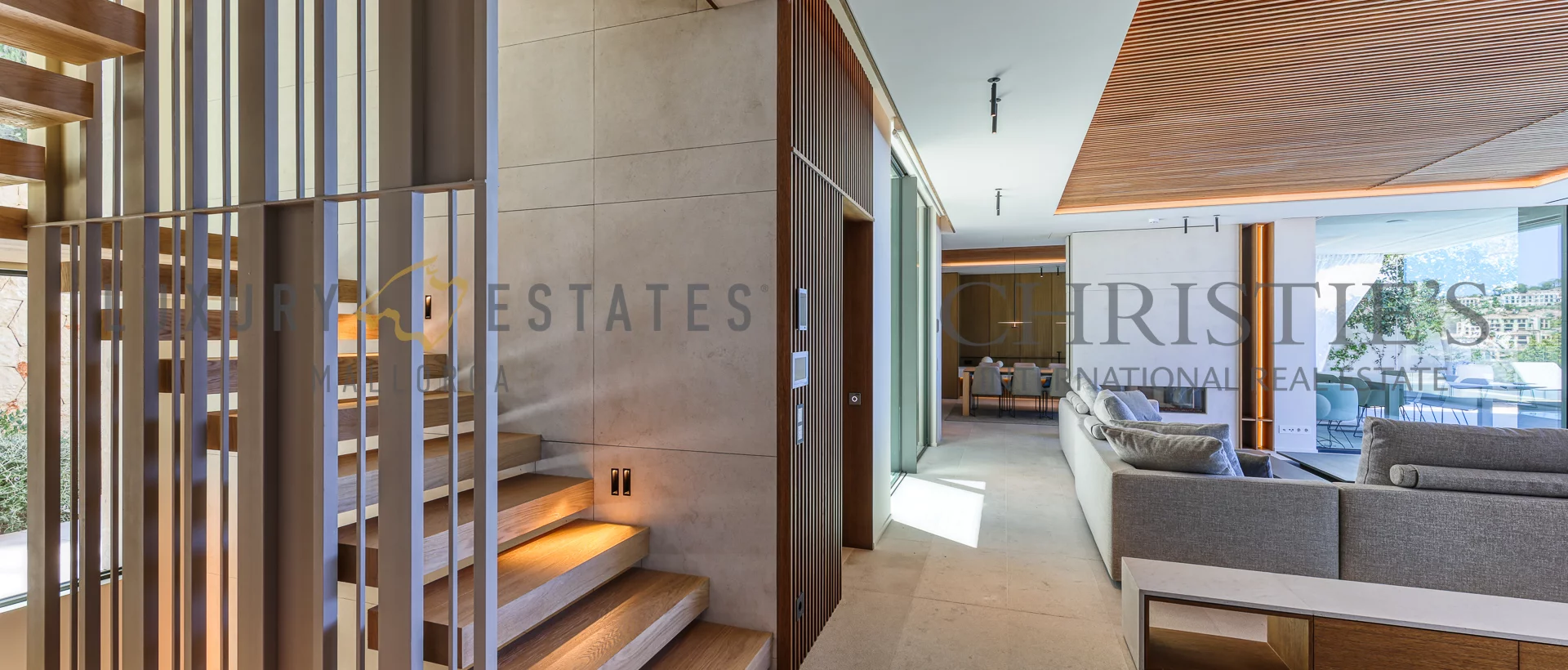 moderna villa de lujo de nueva construcción en port andratx con vistas al mar 7